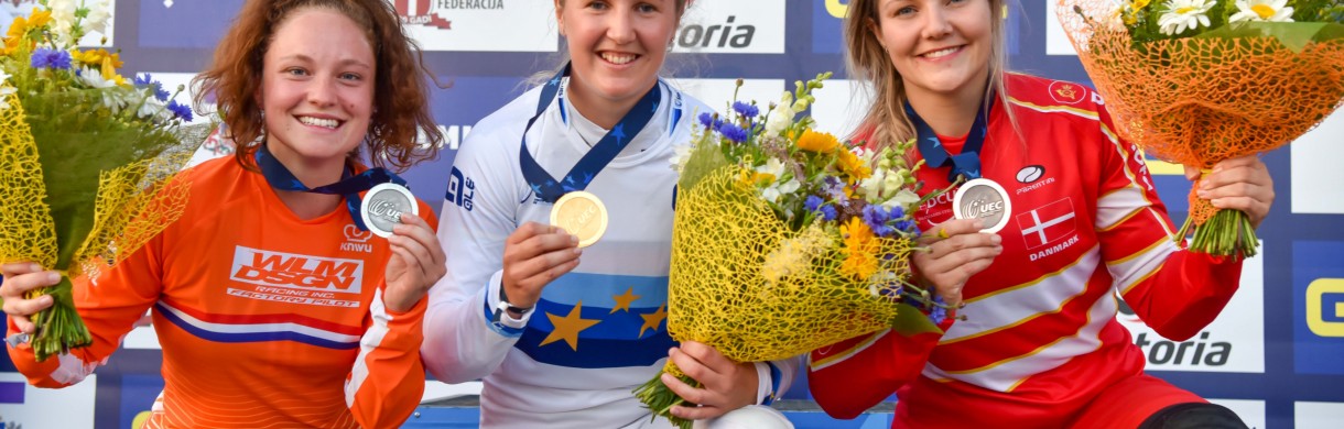 À LAURA SMULDERS, NIEK KIMMANN LES CHAMPIONNATS D’EUROPE BMX