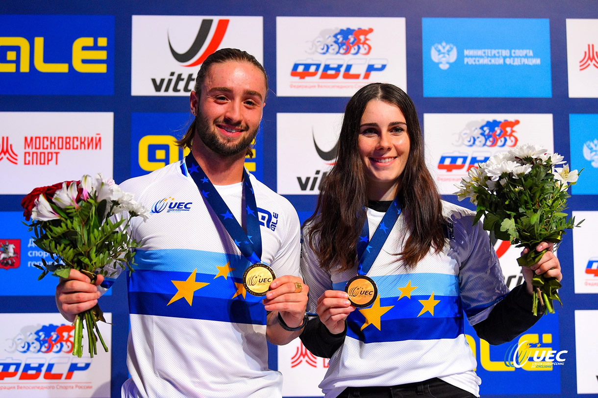 JEANJEAN ET DUCARROZ CHAMPIONS D’EUROPE BMX FREESTYLE PARK