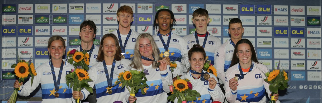 BETHANY SHRIEVER AND KYE WHYTE NEW BMX EUROPEAN CHAMPIONS