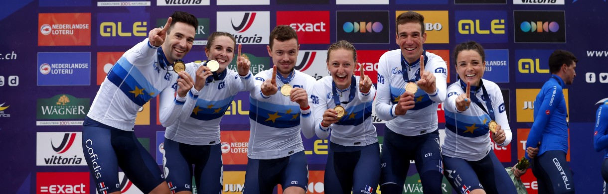 #EUROROAD23, L’ITALIE ET LA FRANCE FÊTENT LE RELAIS MIXTE