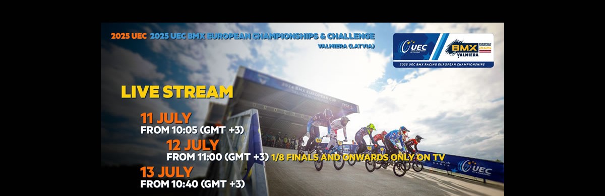 Live Streaming 2025 BMX RACING EUROPEAN CHAMPIONSHIPS Day 2