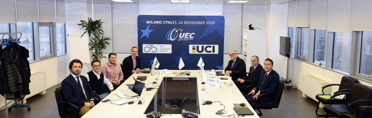 UEC MEETS CYCLING BODIES ON 2027–2028 ROAD CALENDARS