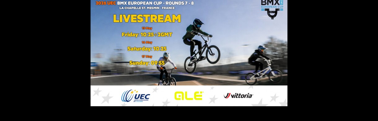 Live Streaming BMX European Cup Round 7  and 8 Day 3