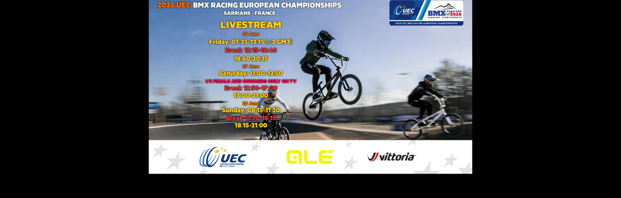 Live Streaming 2026 BMX European Championship Day 1 AM