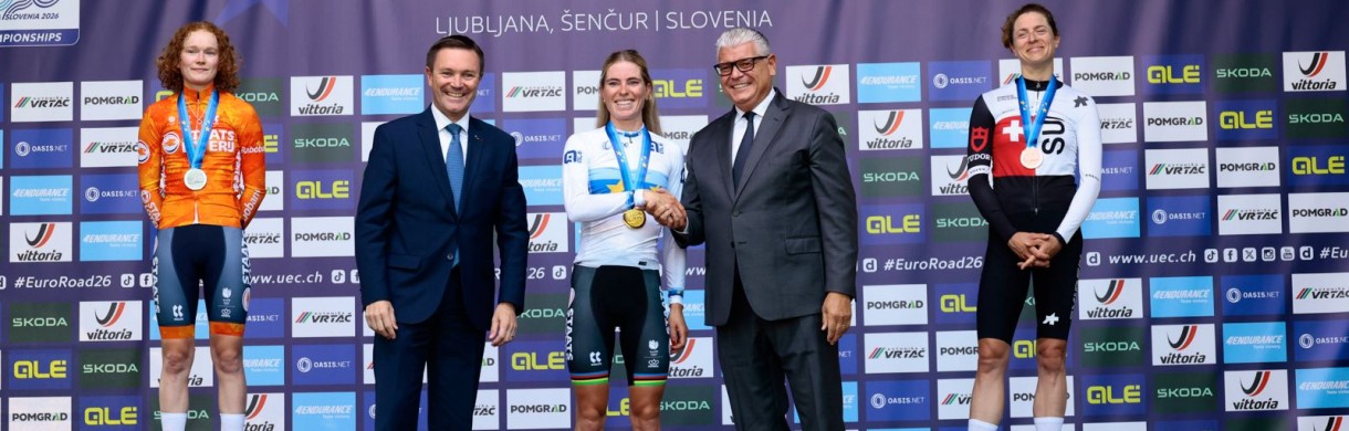 #EUROROAD26: VOLLERING GOLD AGAIN, DYBING JUNIOR KING