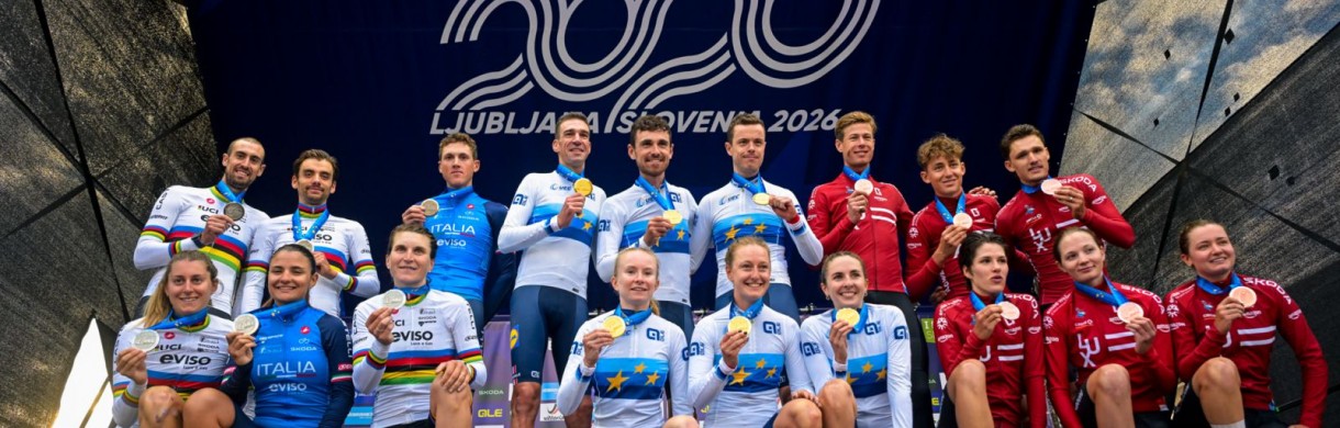 #EUROROAD26: FRANCE AND ITALY TAKE MIXED RELAY GOLD