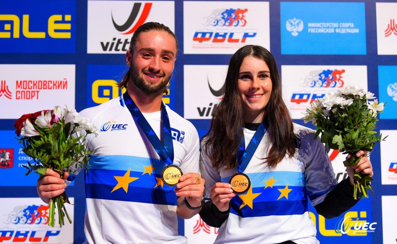 JEANJEAN AND DUCARROZ BMX FREESTYLE PARK EUROPEAN CHAMPIONS