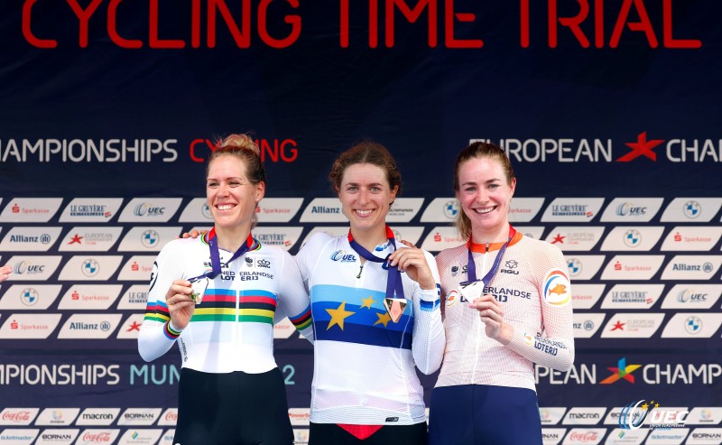 LES SUISSES REUSSER ET BISSEGGER CHAMPIONS D'EUROPE EN CLM