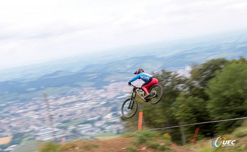 CHAMPIONNATS D'EUROPE DOWNHILL 23 AUX MENUIRES (FRANCE)