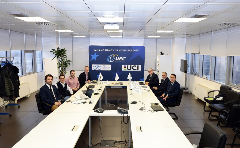 UEC MEETS CYCLING BODIES ON 2027–2028 ROAD CALENDARS
