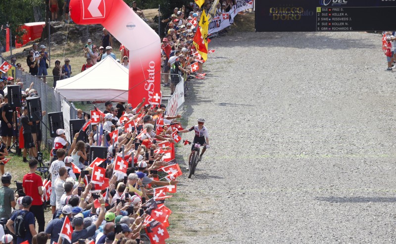#EUROMTB26: SPECTACLE À MONTECENERI, LA SUISSE TRIOMPHE