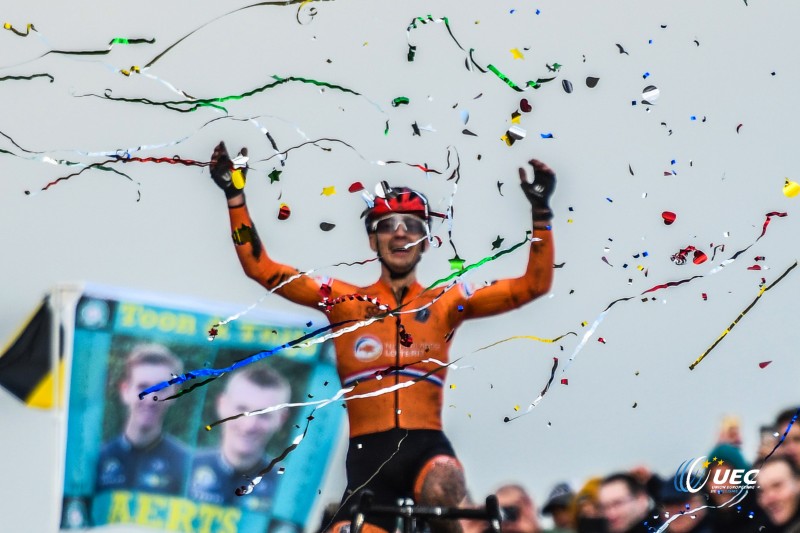 2021 UEC Cyclo-cross European Championships - Col du Vam - Drenthe - Men Elite - 07/11/2021 - Scenery - Lars Van Der Haar (NED) - photo Tommaso Pelagalli/BettiniPhoto?2021