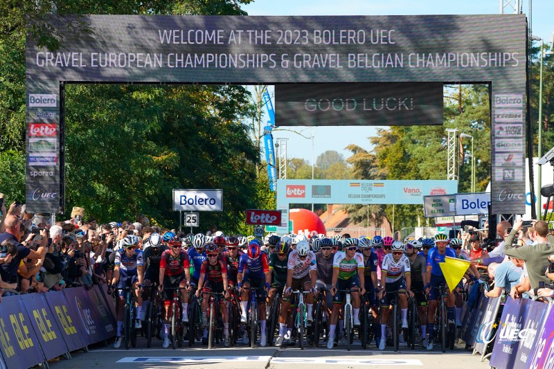 2023 UEC Gravel European Championships  -  1st edition - Oud-Heverlee - 01/10/2023 - photo Massimo Fulgenzi/SprintCyclingAgency?2023