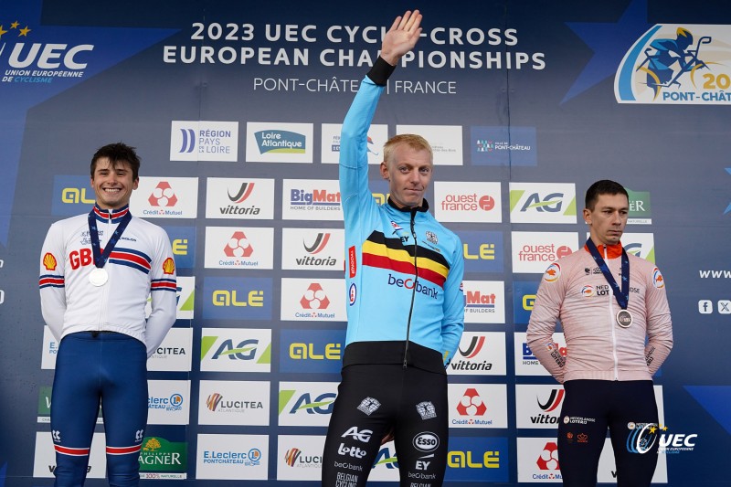 2023 UEC Cyclo-cross European Championships - Pont-Chateau - Men Elite - 05/11/2023 -  - photo Massimo Fulgenzi/SprintCyclingAgency?2023