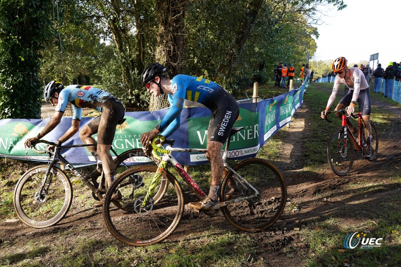 2023 UEC Cyclo-cross European Championships - Pont-Chateau - Men Junior - 05/11/2023 -  - photo Massimo Fulgenzi/SprintCyclingAgency?2023