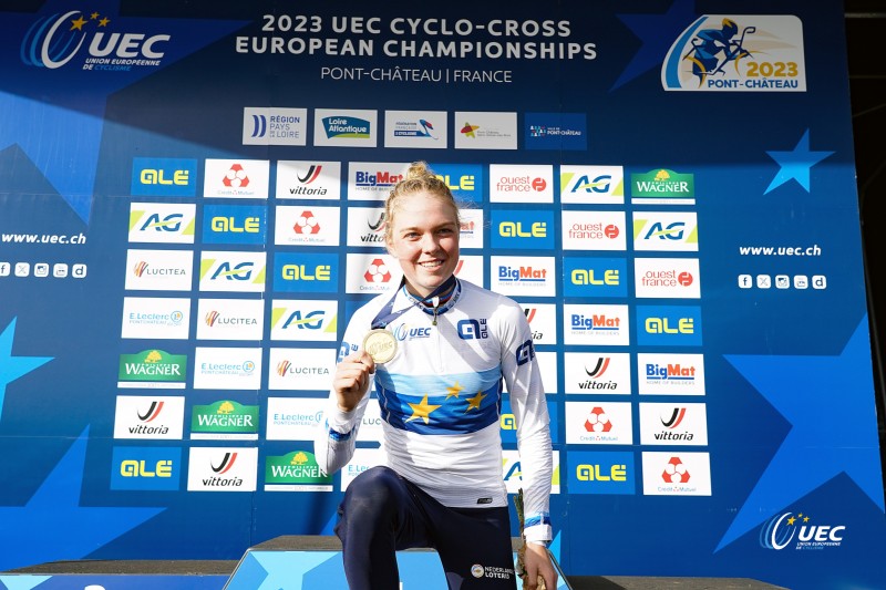 2023 UEC Cyclo-cross European Championships - Pont-Chateau - Women Elite - 05/11/2023 -  - photo Massimo Fulgenzi/SprintCyclingAgency?2023