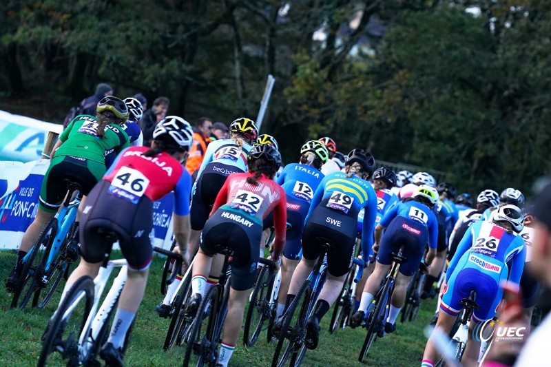 2023 UEC Cyclo-cross European Championships - Pont-Chateau - Women Junior - 05/11/2023 -  - photo Massimo Fulgenzi/SprintCyclingAgency?2023