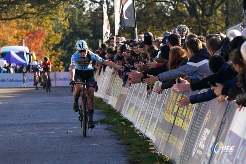 2023 UEC Cyclo-cross European Championships - Pont-Chateau - Women Junior - 05/11/2023 -  - photo Massimo Fulgenzi/SprintCyclingAgency?2023