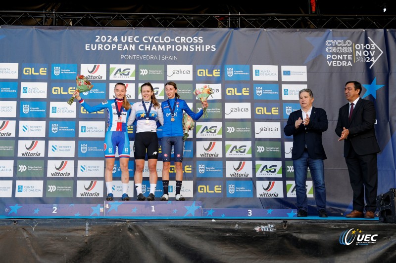 2024 UEC Cyclo-cross European Championships - Pontevedra - Women Junior - 03/11/2024 -  - photo Massimo Fulgenzi/SprintCyclingAgency?2024